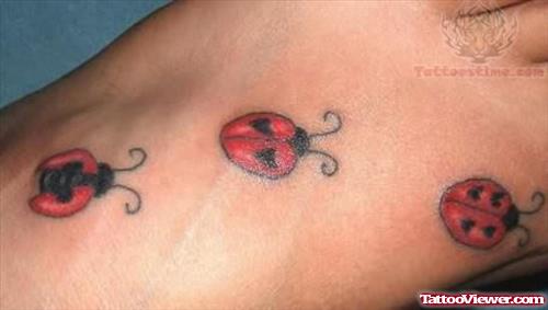Lovely Ladybug Tattoo