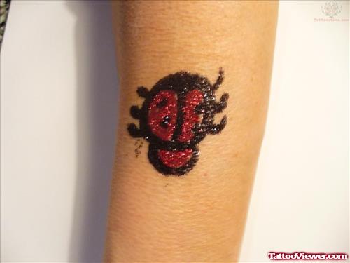 Ladybug Large Tattoo