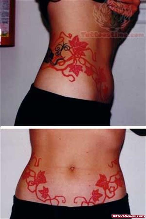 Maple Leaf Tattoo Designs