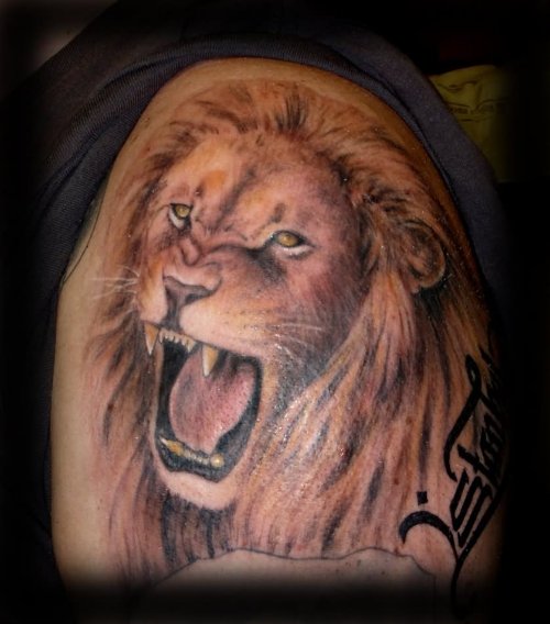 Roaring Lion Leo Tattoo