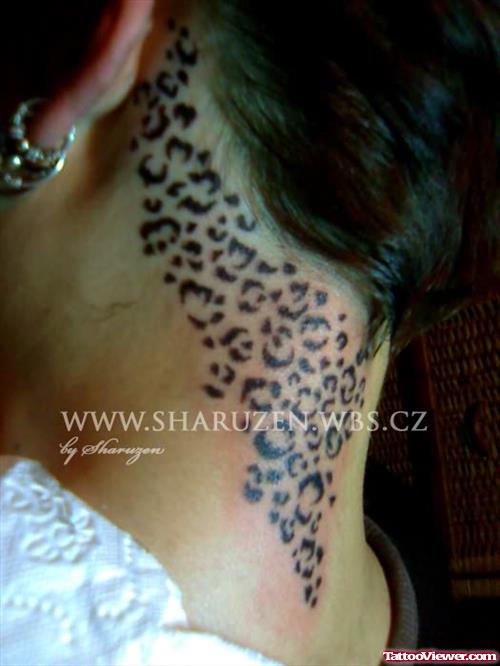 Leopard Spot Print Tattoo