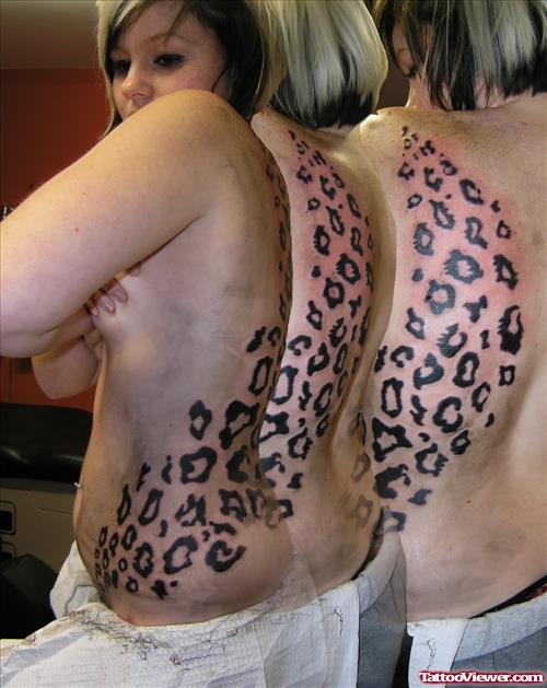 Leopard Rib Side Tattoo