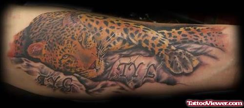 Leopard Coloured Tattoo