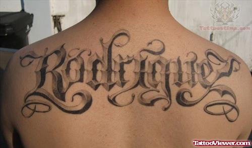 Tattoo Fonts Calligraphy