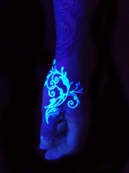 Light Tattoo On Left Hand