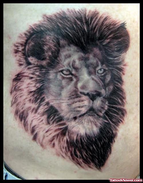 Cute Lion Tattoo