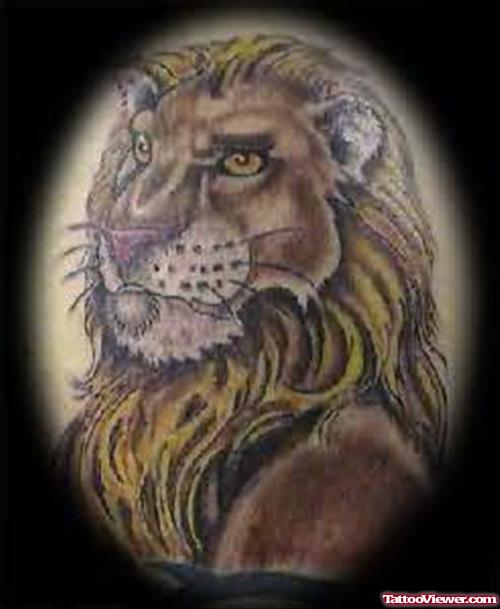 Chinese Lion Tattoo