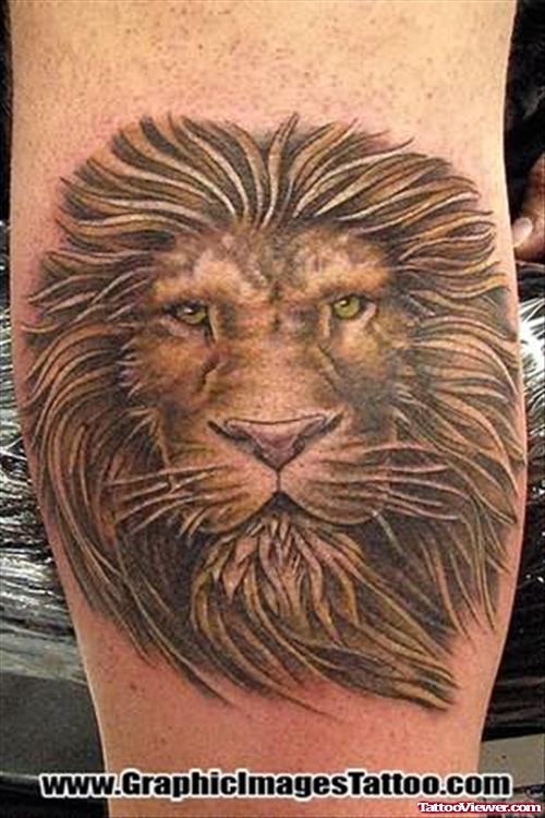 Sean Lion tattoo
