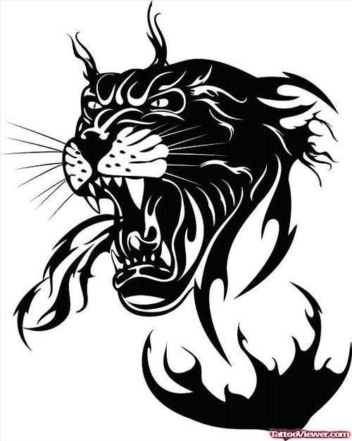 Lion Black Design