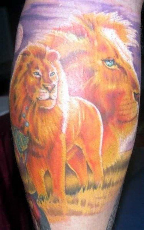 Gorgeous Lion Tattoo