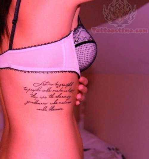 Literary Tattoo Picture