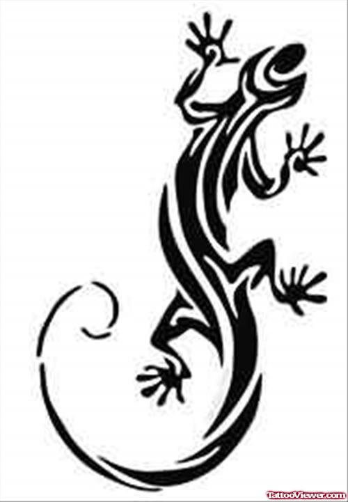 Lizard Tattoo Sample Picture