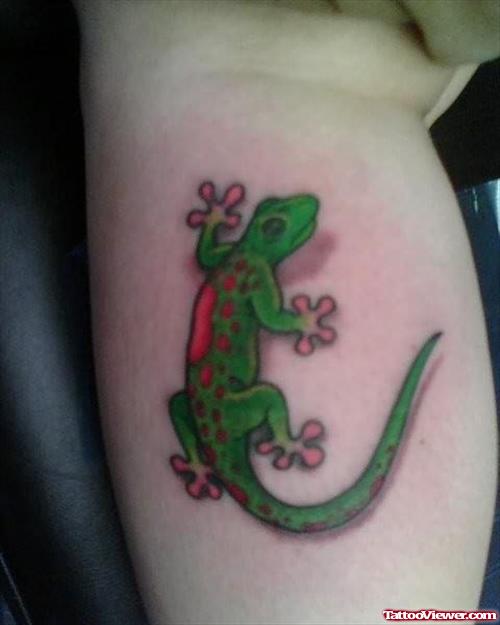 Lizard Green Tattoo