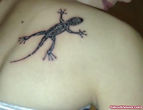 Lizard Large Image Tattoo