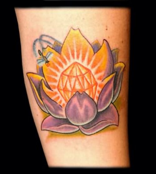 Shining Lotus Tattoo