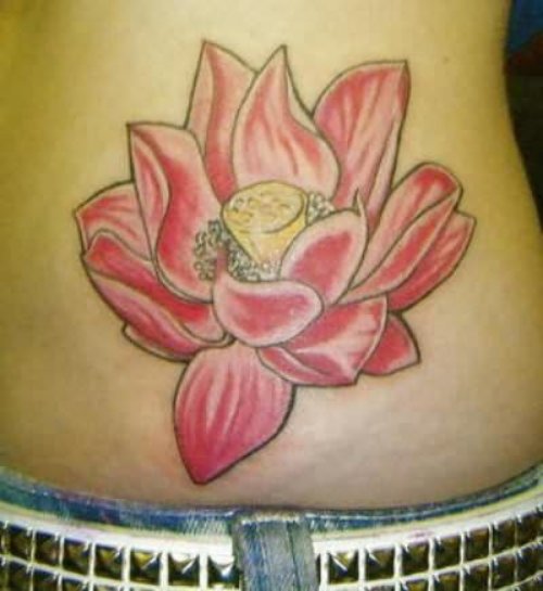 Neat Lotus Tattoo
