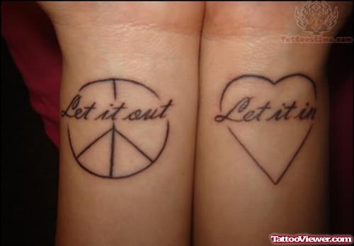 New Stylish Love Tattoos