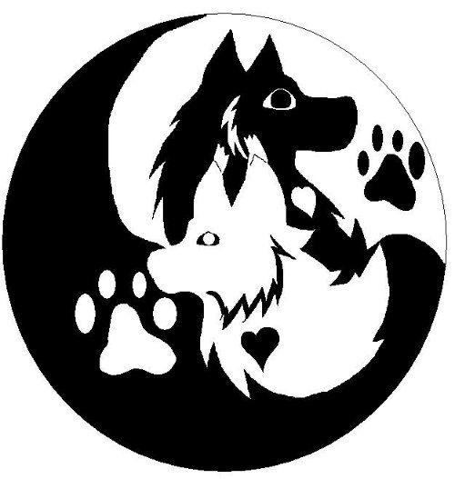 Lynx Heads And Paw Prints Tattoos Designs