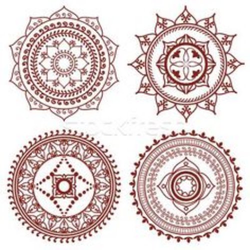 Awful Mandala Flower Tattoos Designs