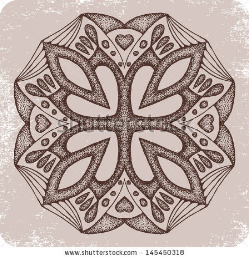 Mandala Flower Tattoo Design