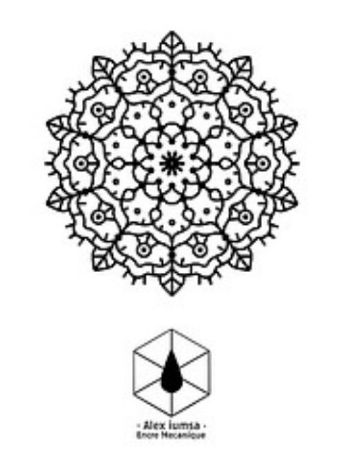 Mandala Flowers Tattoo Design