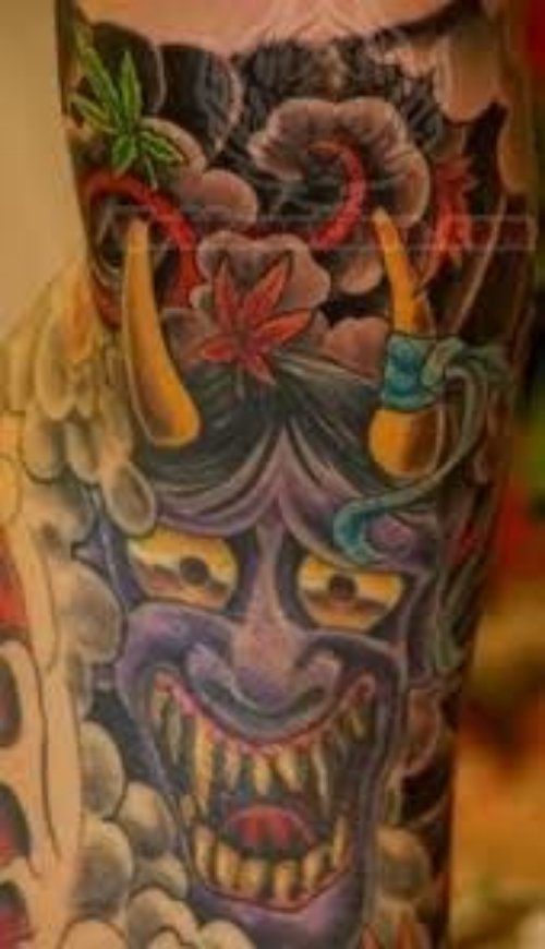 Dragon Mask Tattoos