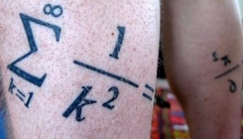 Mathematical Sigma Tattoo