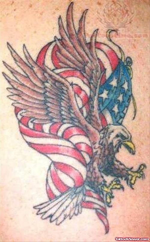 American Eagle Memorial Tattoo
