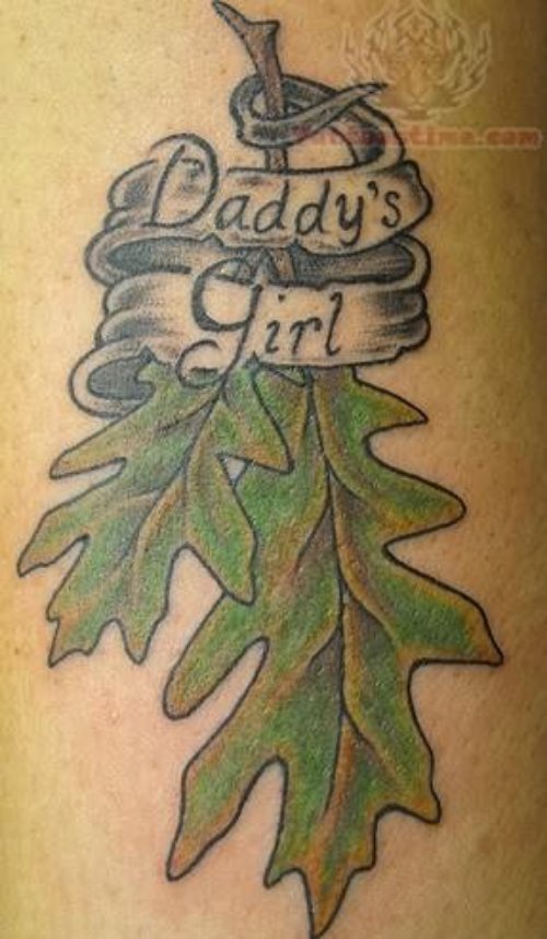 DaddyвЂ™s Girl Memorial Tattoo