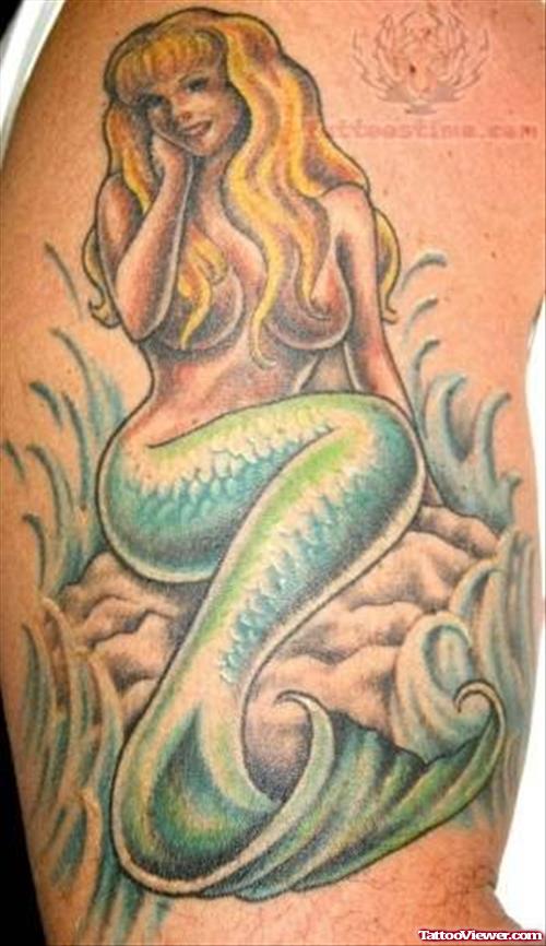 Mermaid Rib Tattoos