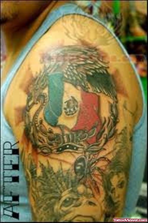 Mexican Sleeve Tattoos