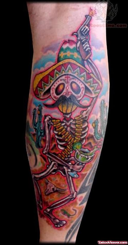 Cinco De Mayo - Mexican Tattoo