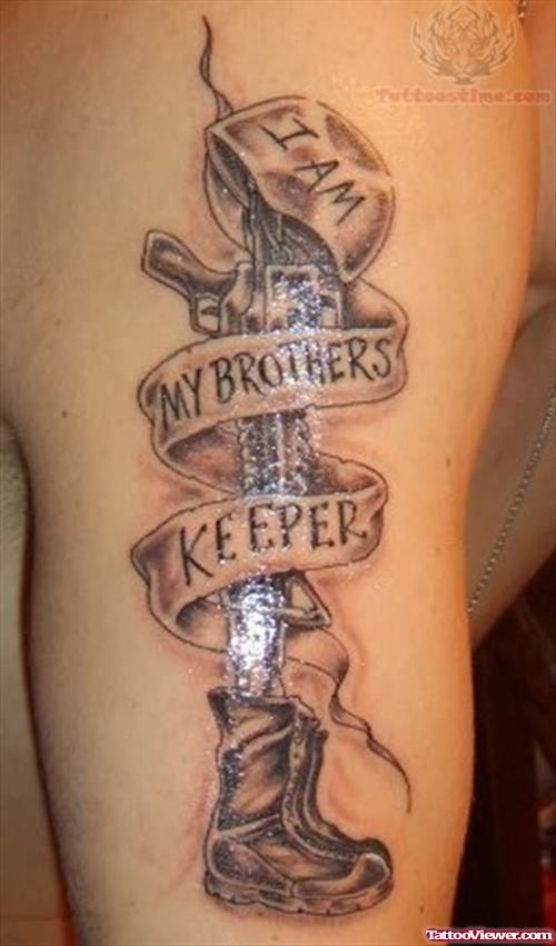 Brother Keeper Military Tattoo