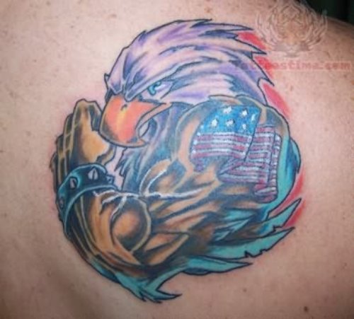 Patriot Eagle - Military Tattoo