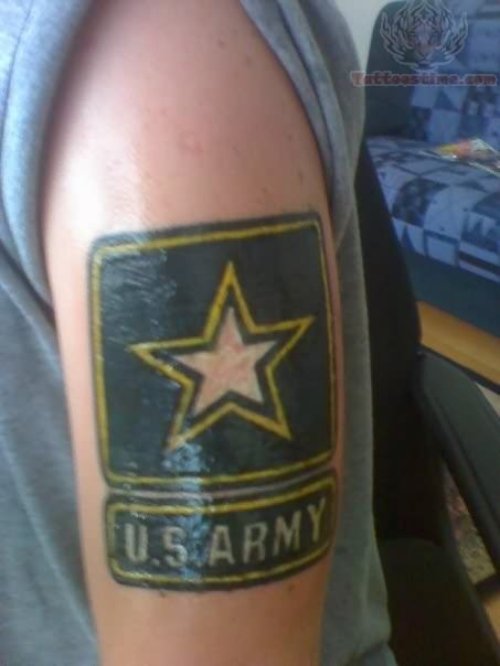 U.S. Army Star Tattoo