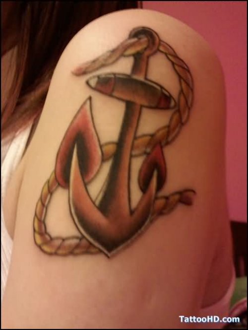 Sailor Anchor Mom Tattoo