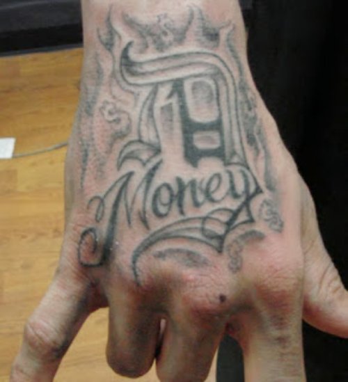Right Hand Money Tattoo