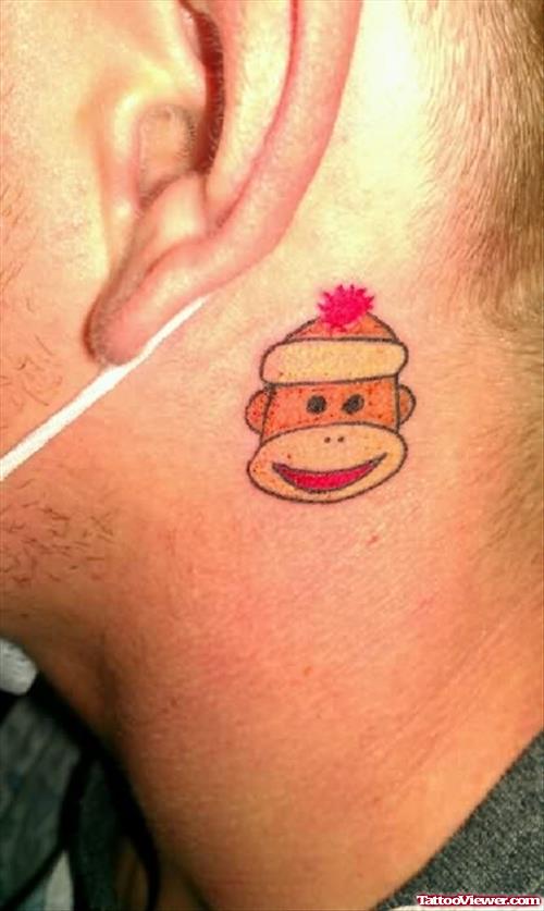 Tumblr Monkey Tattoo On Neck