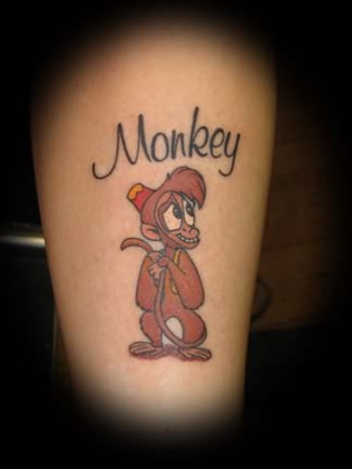 Abu Monkey Tattoo