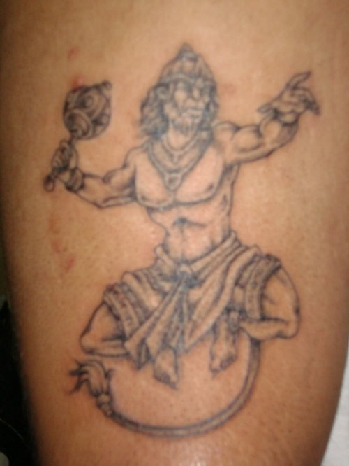 God - Monkey Tattoos