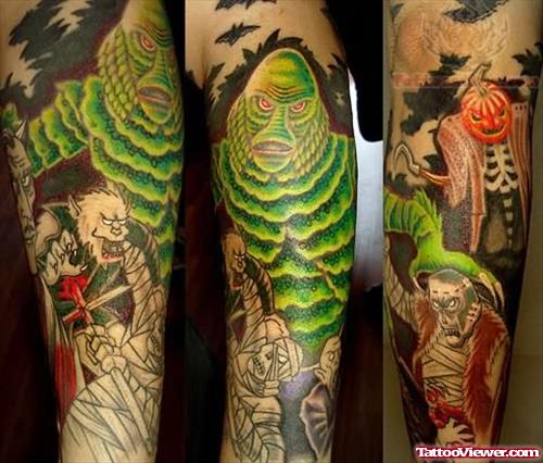 Creature Monsters Tattoos
