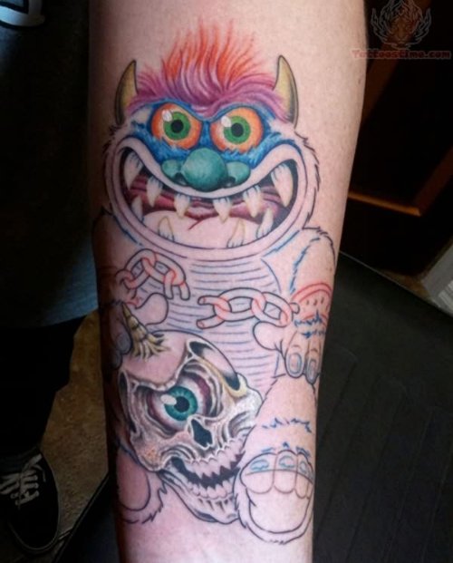 Pet Monster Tattoo