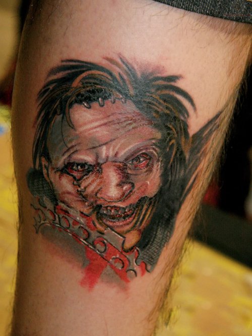 Injured Monster Tattoo