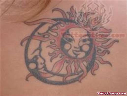 Moon Tattoo Art