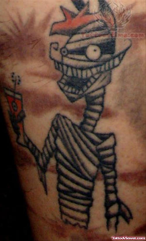 Punk Mummy Tattoo