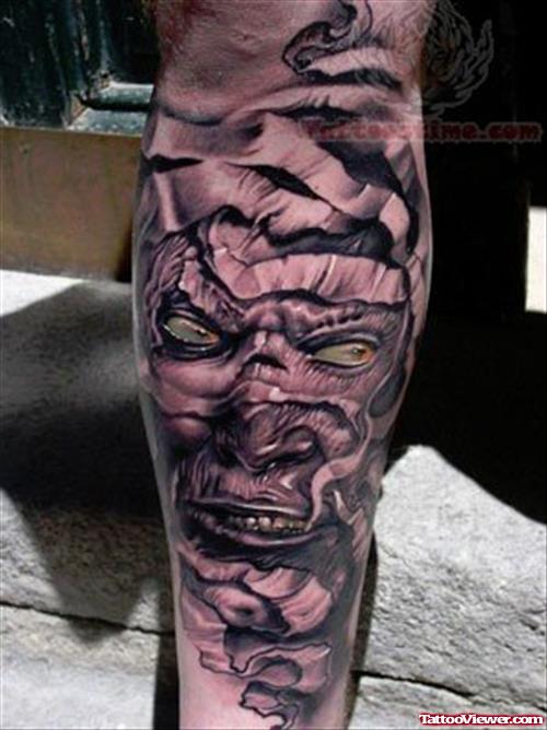 Robert Hernandez Fantasy Mummy Tattoo