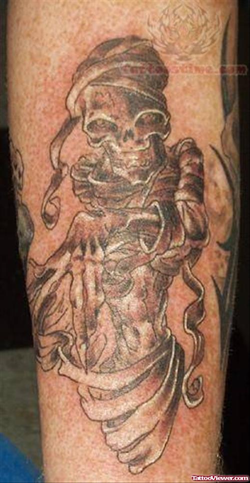 Kane Mummy Tattoo