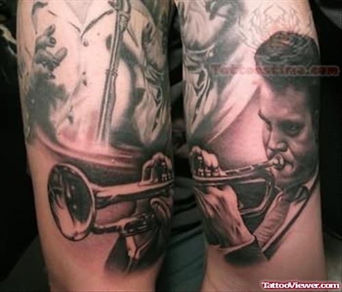 Chet Baker Tattoo