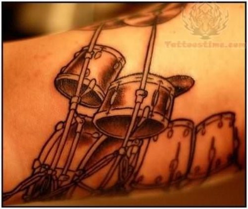 Drums - Music Tattoo