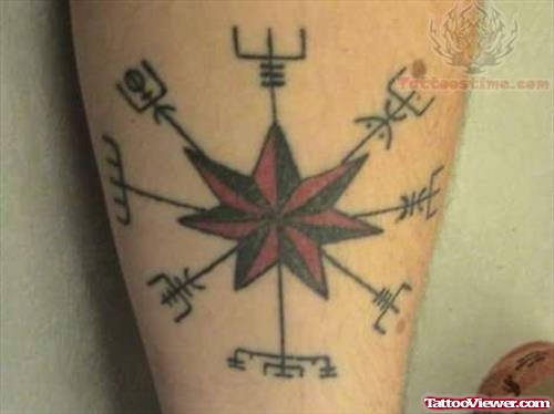 Vegvisir Cherokee Nautical Tattoo